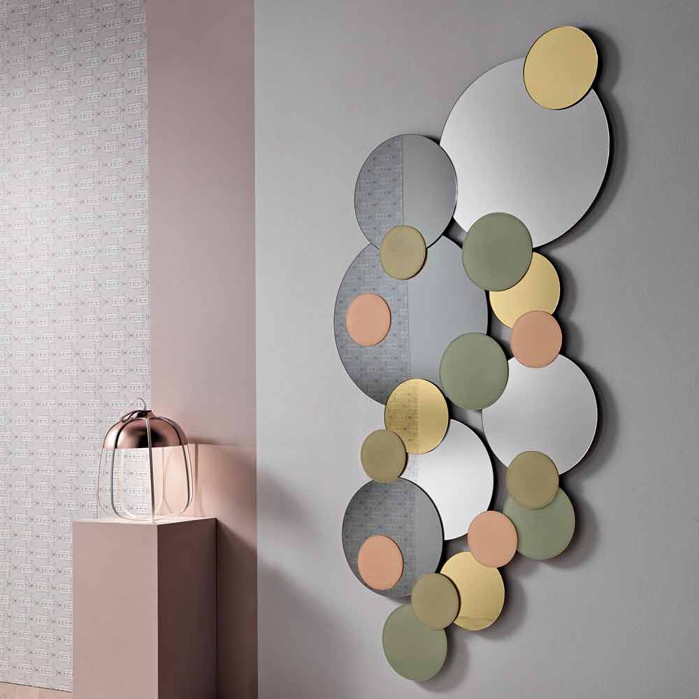 Circle Mirror Tiles Wall Stickers Bedroom Decal Self-Adhesive DIY Home Art  Decor | eBay