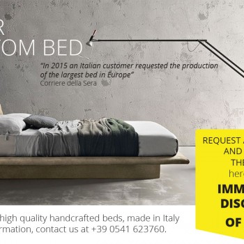 Request your bed Tailor Made in Italy