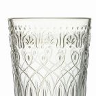 12 Decorated Transparent Glass Beverage Glasses for Drinks - Maroccobic Viadurini