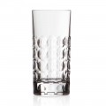 12 Crystal Highball Glasses for Soft or Long Drinks, Luxury Line - Titanioball