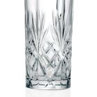 12 Tumbler Alto Highball Glasses for Cocktail in Eco Crystal - Cantabile Viadurini