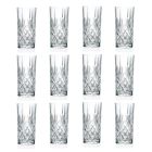 12 Tumbler Alto Highball Glasses for Cocktail in Eco Crystal - Cantabile Viadurini