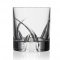 12 Low Tumbler Glasses in Eco Crystal Luxury Design - Montecristo