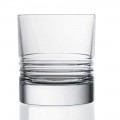12 Tumbler Double Old Fashioned Crystal Whiskey Glasses, Luxury Line - Aritmia