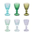 12 Liqueur Glasses 45 ml in Glass in Different Shades or Transparent - Baylis