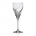 12 Glasses for White Wine in Ecological Crystal Luxury Design - Montecristo