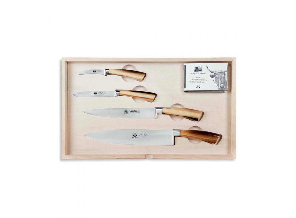 14 Knives Complete Berti Case exclusively for Viadurini - Canaletto