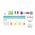 Mattress Square and Half Maxi Bio Viadurini