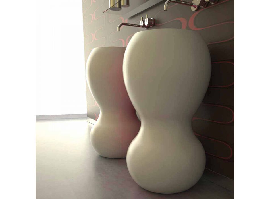 Ariel sink Bathroom Furniture Made in Italy Viadurini