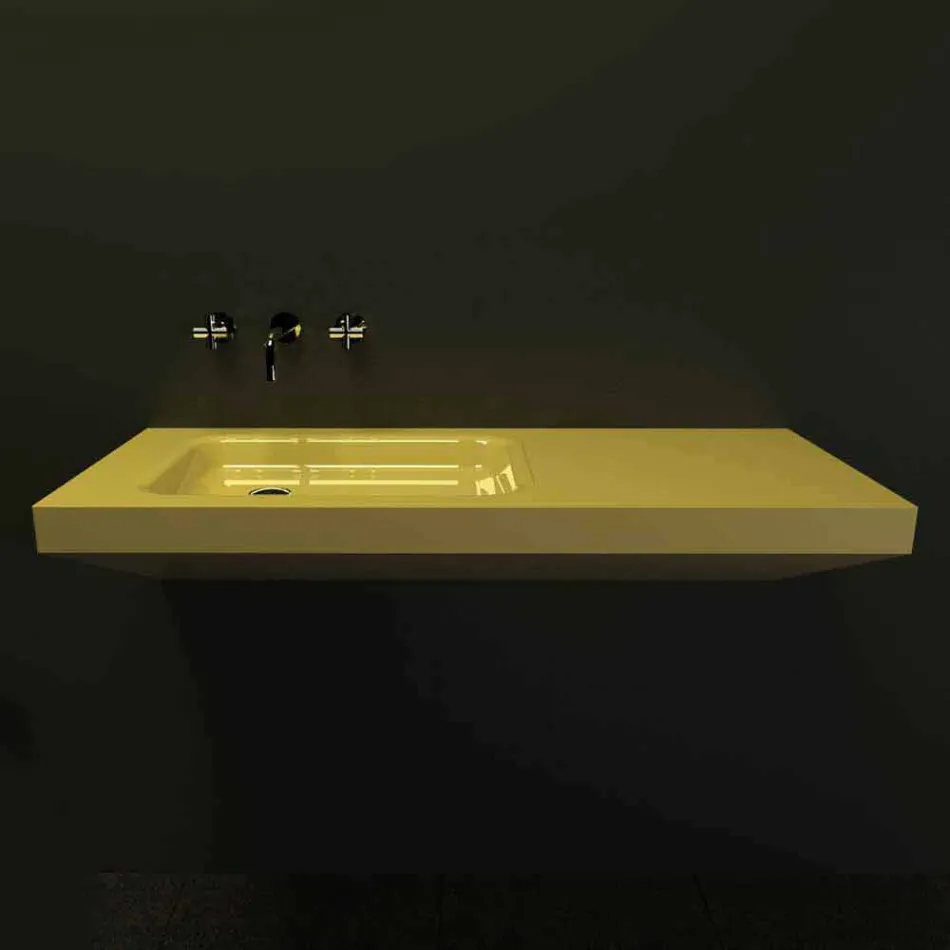 Saddled Sink Bathroom Furniture Made in Italy Viadurini