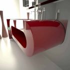 Garfish Bathroom Sink Design Made in Italy Viadurini