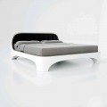Modern design luxury double bed Elegance , made in Italy