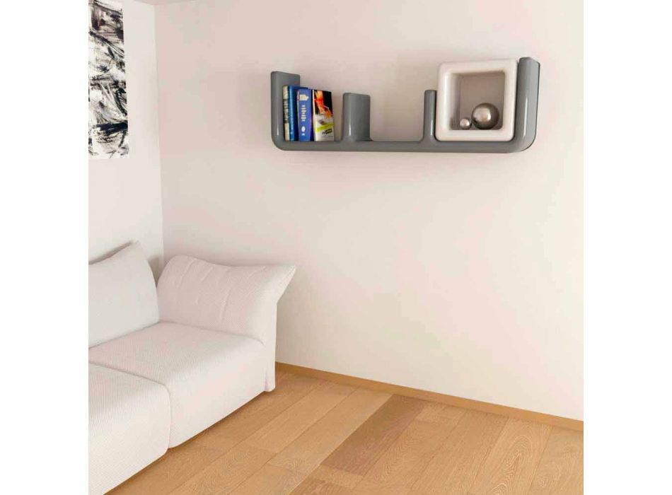 Shelf Modern Design Atlas Made in Italy Viadurini
