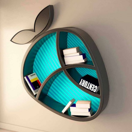 Poppy Book Shelf Design Made in Italy Viadurini
