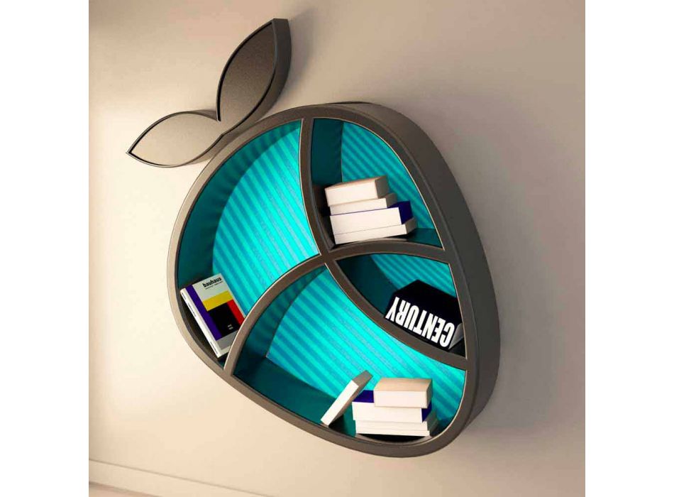 Poppy Book Shelf Design Made in Italy Viadurini