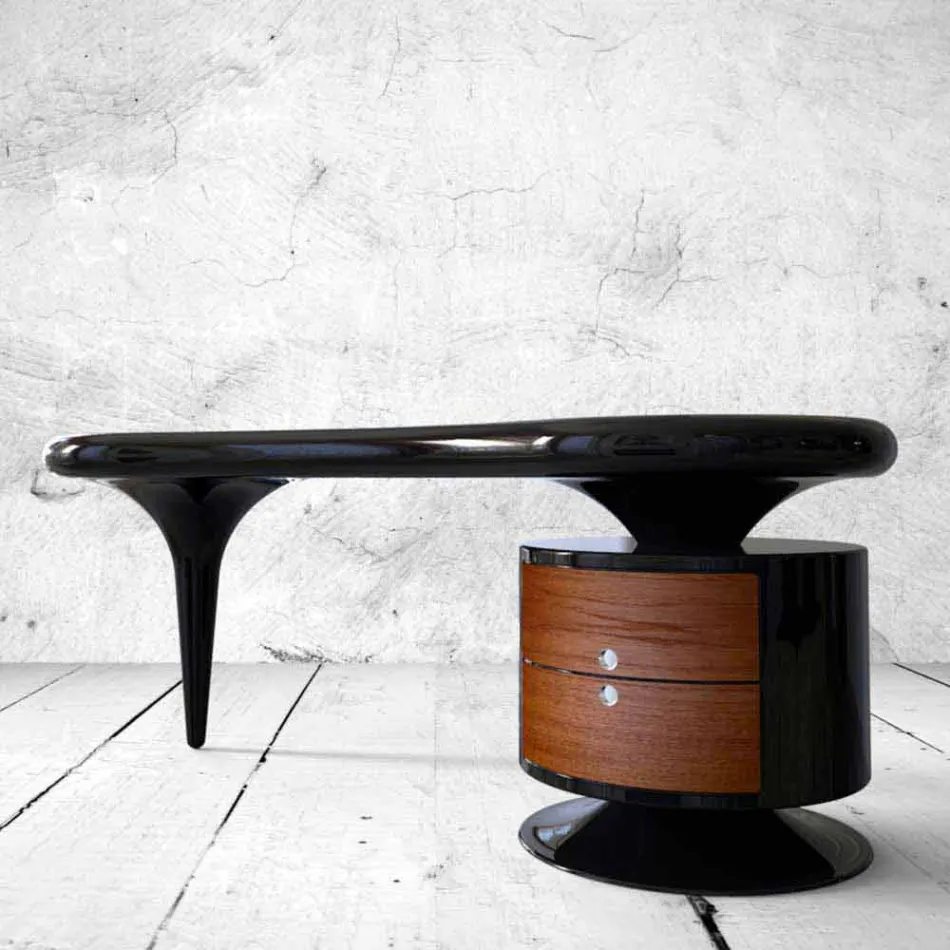 Desk Design Modern Bean Made in Italy Viadurini