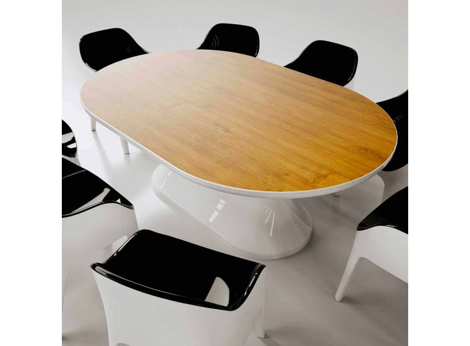 Desk Office Design Lunch Table Made in Italy Viadurini