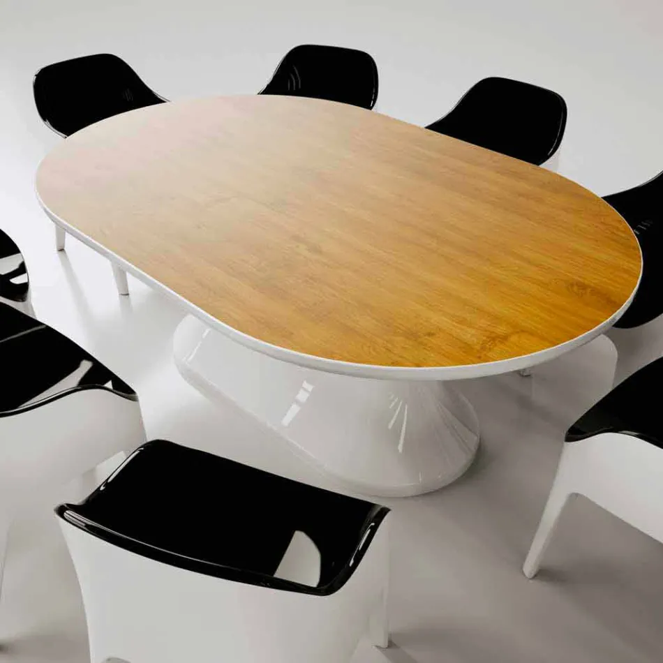 Desk Office Design Lunch Table Made in Italy Viadurini