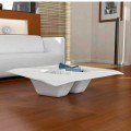 Contemporary design Solid Surface coffee table Manta, made in Italy