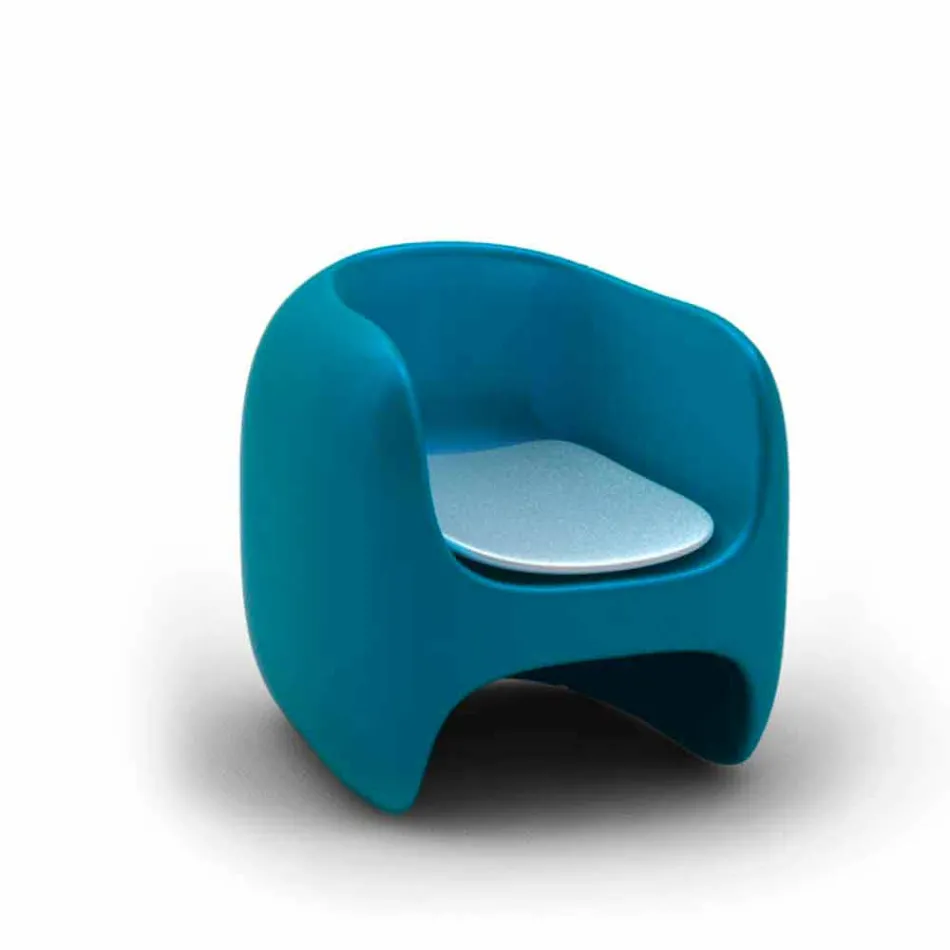 Armchair Design Modern Apple Made in Italy Viadurini