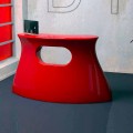 Modern design Solid Surface reception desk Bob, handcrafted in Italy