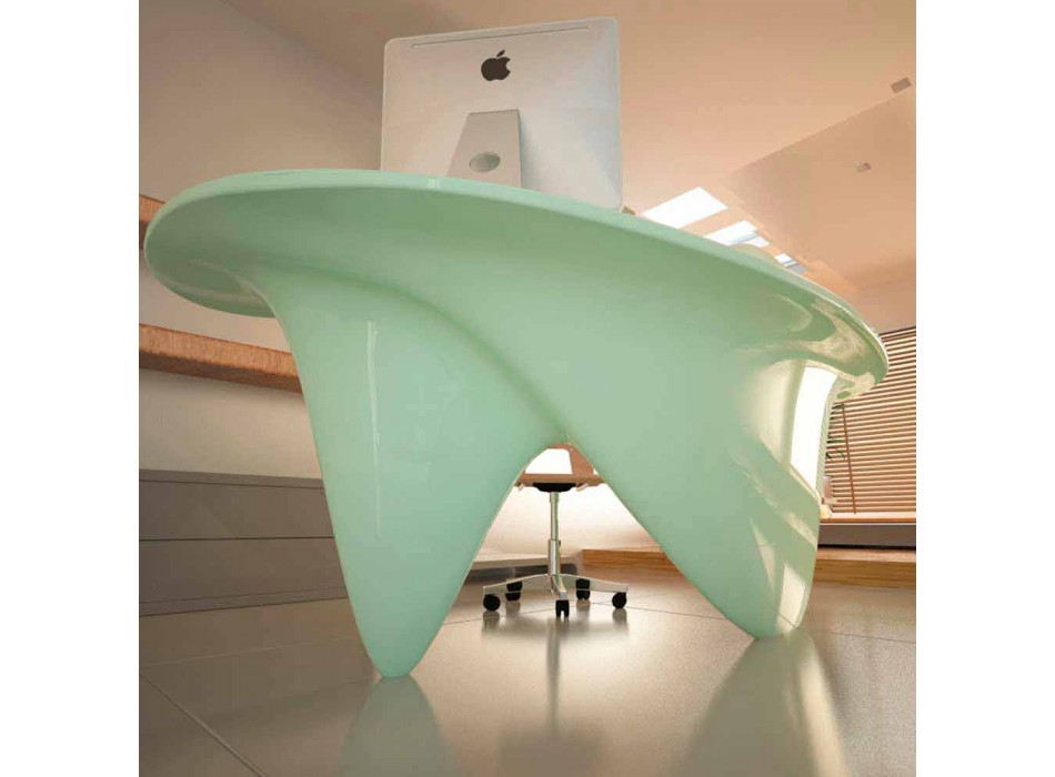 Sinuous Desk Office Furniture Made in Italy Viadurini