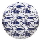 18 Porcelain Plates with Decorations Inspired by the Caribbean Sea - Family Viadurini