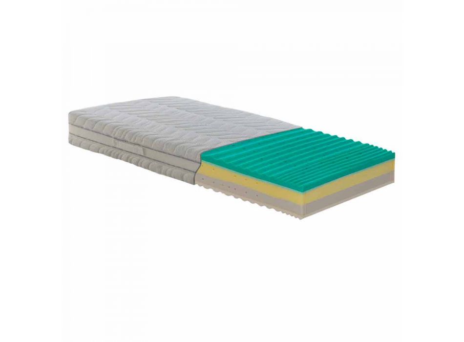 Double pocket sprung mattress Bio Up Memory Viadurini