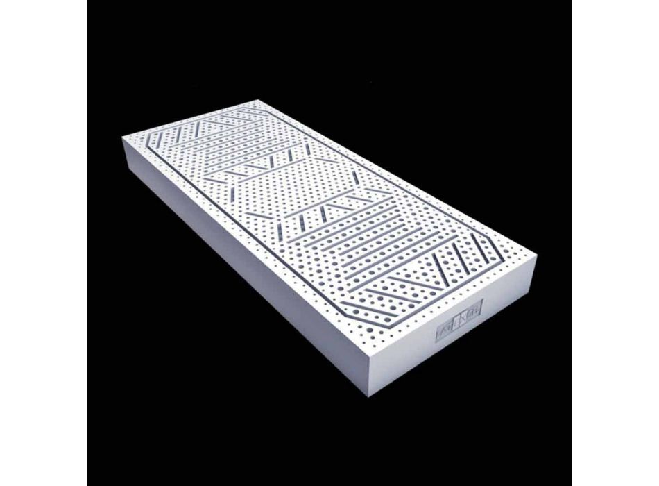 A mattress and a Half Square 7 Zone 100% Latex PureLatex Viadurini