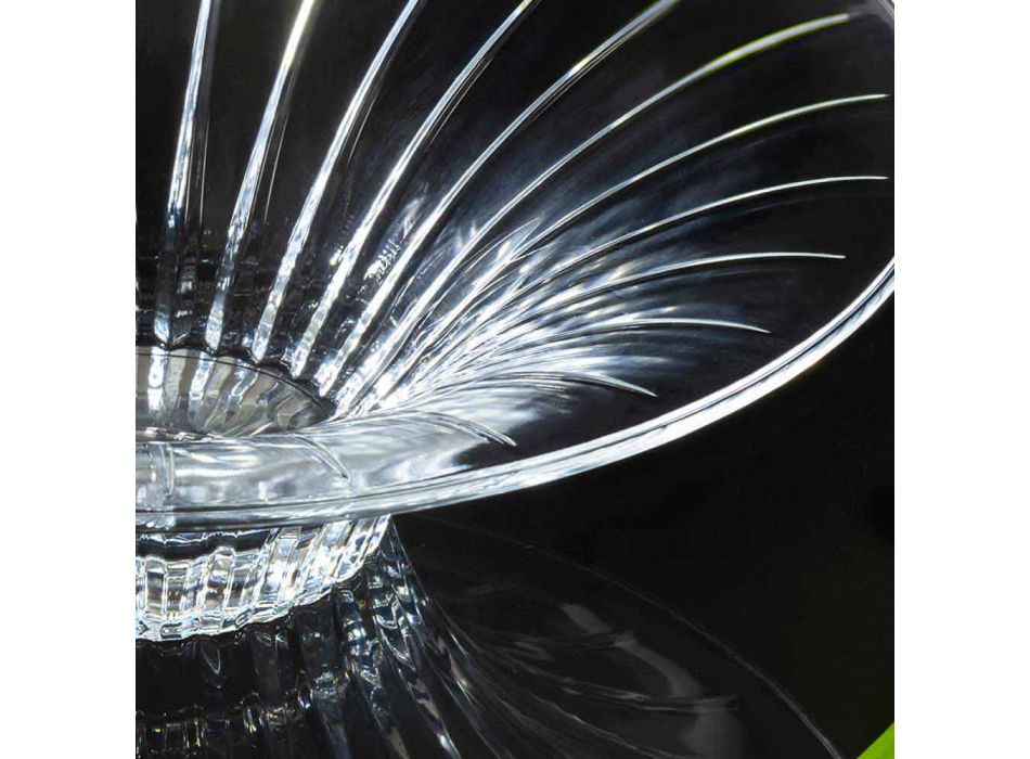 2 Ultraclear Superior Sound Glass Centerpiece Luxury and Design - Senzatempo