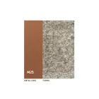 2 Indoor Chairs Made of Metal with Bliss Fabric Seat - Avenia Viadurini