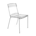 2 Stackable Chairs in Plexiglass and Iron Made in Italy - Timon