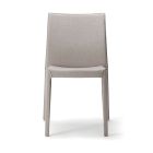 2 Stackable Chairs in Polypropylene, Fiberglass and Upholstered in Wool - Found Viadurini