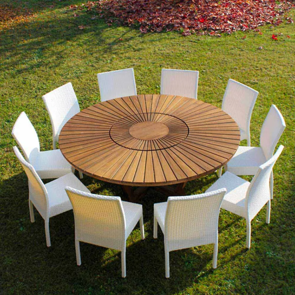 Real Table Round for Outdoors Viadurini