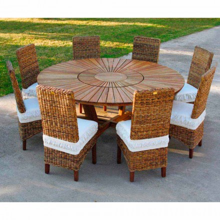 Real Table Round for Outdoors Viadurini