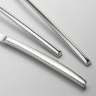 24 Polished Steel Cutlery Triangular Design Elegant Modern Design - Caplin Viadurini