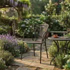 4 Modern Design Metal Outdoor Armchairs Made in Italy - Varmo Viadurini