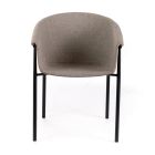 4 Chairs with Fabric Seat Available in Different Finishes - Tuscany Viadurini