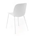 4 Outdoor and Indoor Chairs Made of Polypropylene and Metal - Bloody Viadurini
