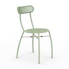 4 Metal Garden Chairs in Different Colors Made in Italy - Hedge Viadurini