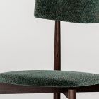 4 Dining Chairs in Solid Ash Wood and Fabric Made in Italy - Sulu Viadurini