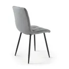 4 Living Room Chairs with Fabric Seats in Different Colors - Current Viadurini