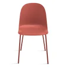 4 Polypropylene Living Room Chairs with Metal Frame - Dinamo Viadurini