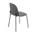 4 Polypropylene Living Room Chairs with Metal Frame - Dinamo Viadurini