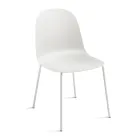 4 Polypropylene Living Room Chairs with Metal Frame - Dinamo Viadurini
