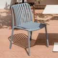 4 Stackable Garden Chairs in Polypropylene and Fiberglass - Orelia