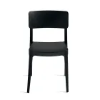 4 Stackable Polypropylene Living Room Chairs in Different Colors - Slancio Viadurini