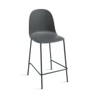 4 Living Room Stools in Polypropylene and Metal Frame - Dinamo Viadurini