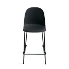 4 Living Room Stools in Polypropylene and Metal Frame - Dinamo Viadurini