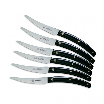 6 Convivio Nuovo Berti table knives exclusively for Viadurini - Alifano Viadurini